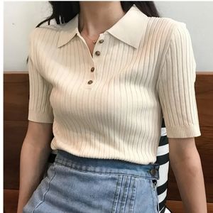 Tonni - Knit polo shirt